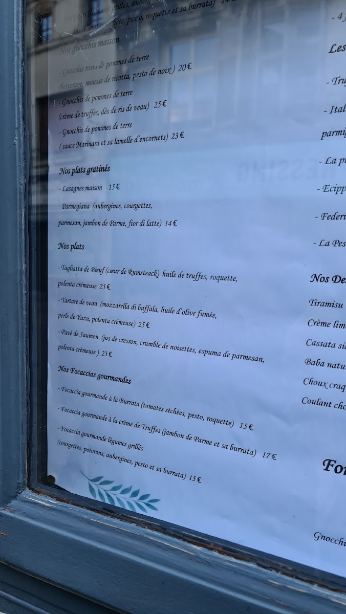 Menu Restaurant Chez Sulli-10